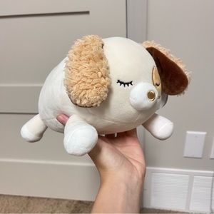 Squishmallow Laying Hugmee Harrison the Puppy Dog 8" NWT ***MINOR FLAW